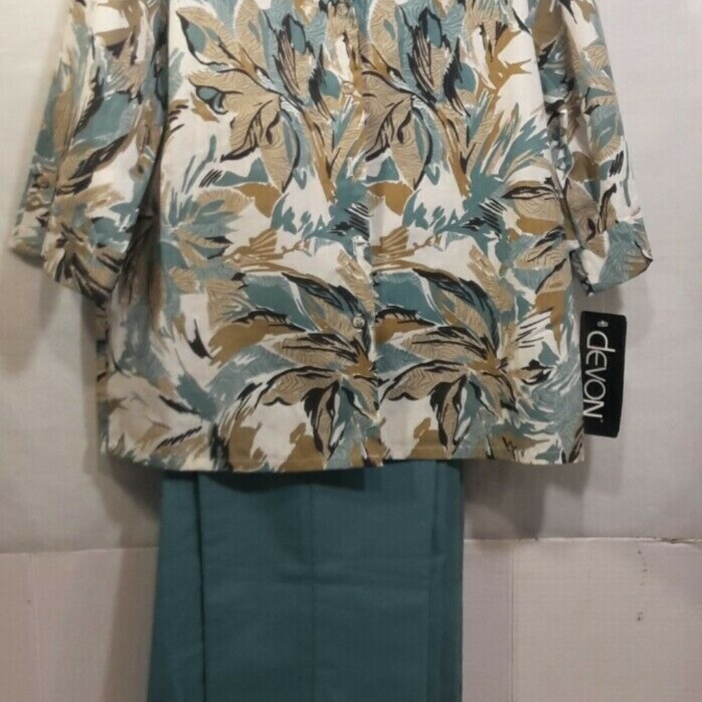 Devon Vintage Pants Suit Bluegrass Lightweight